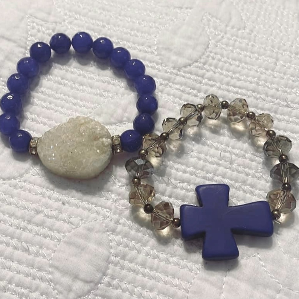 Rosa Lee- two bracelets- handmade